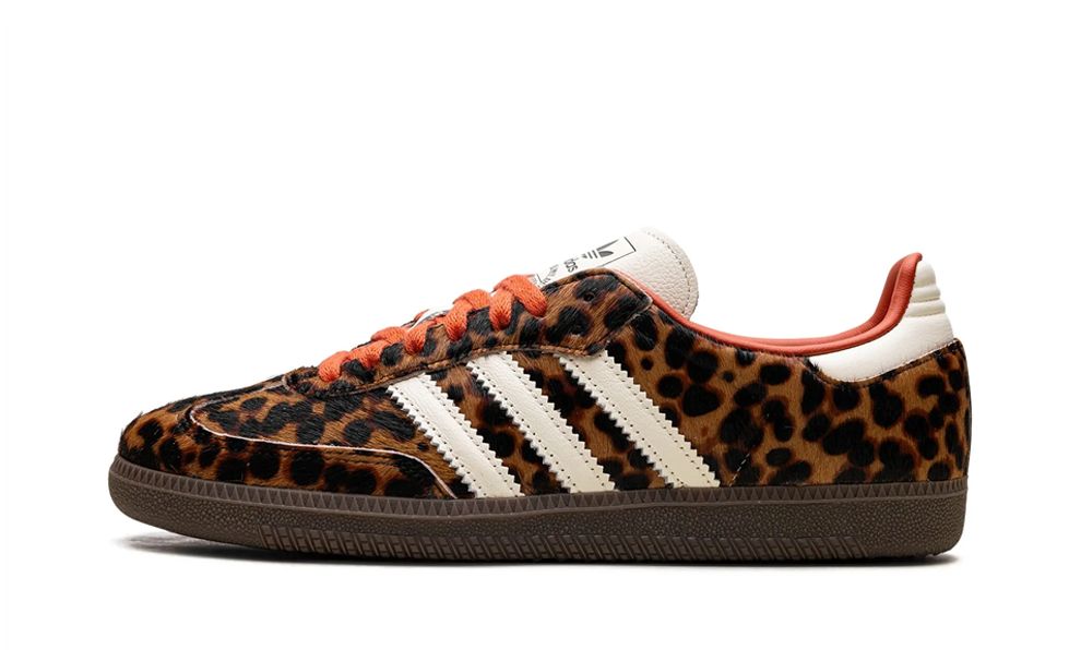 Adidas Samba OG Preloved Red Leopard