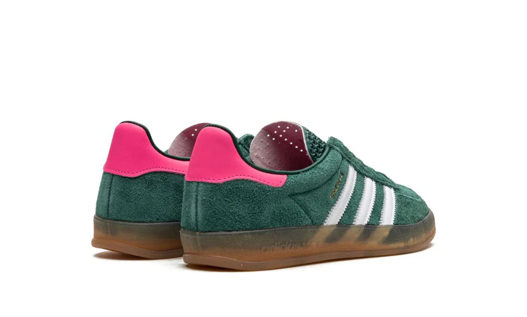 Adidas Gazelle Indoor Collegiate Green Lucid Pink