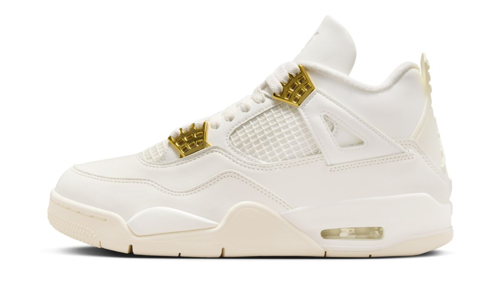 Air Jordan 4 Retro Metallic Gold