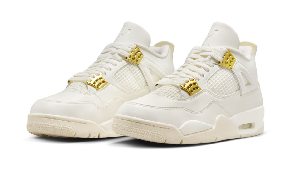 Air Jordan 4 Retro Metallic Gold