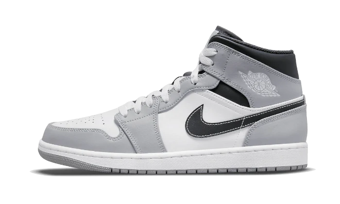 Air Jordan 1 Mid Light Smoke Gray Anthracite