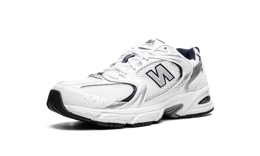 New Balance 530 White Silver Navy